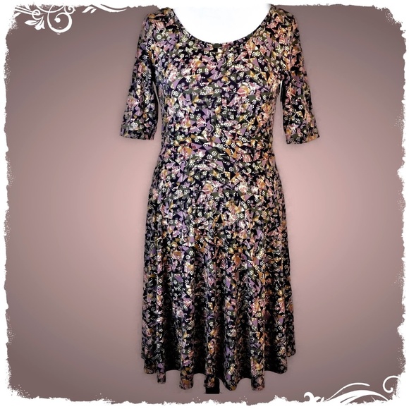 LuLaRoe Dresses & Skirts - NWT LuLaRoe Nicole Dress Fall Colors XL
